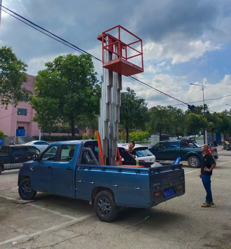 达州车载铝合金式高空作业车